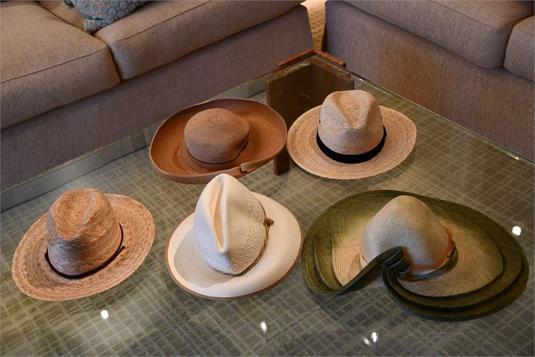 Five Ladies Straw Hats