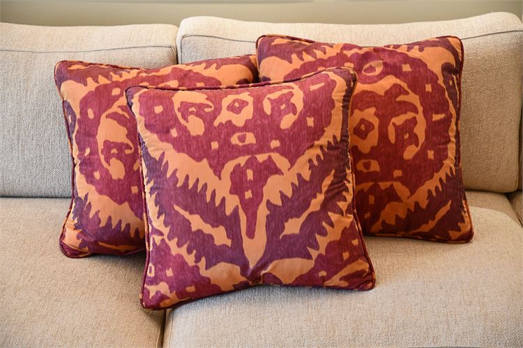 Three Donghia Pillows