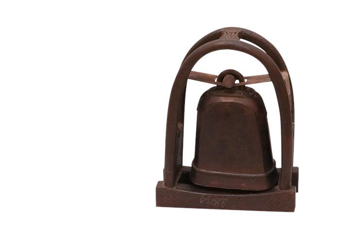 Finely  Cast Antique Temple Bell