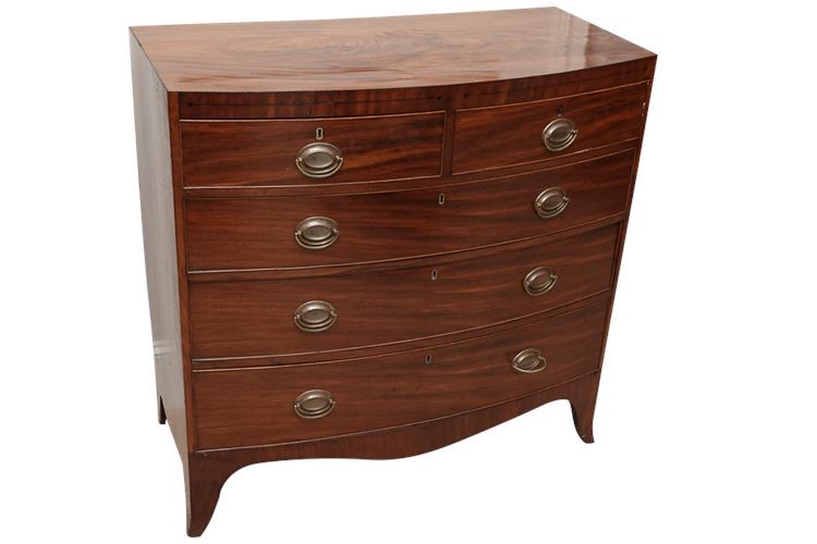 Regency Bowfront Chest