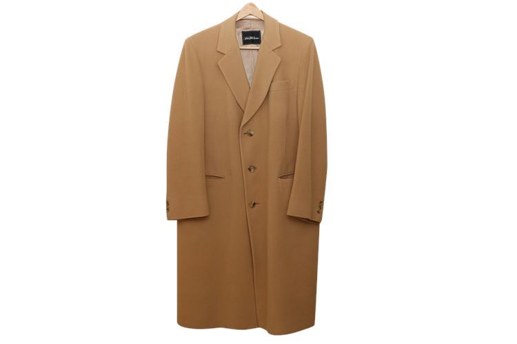 Companies Estate Sales - SAKS FIFTH AVENUE Men's Cashmere Coat