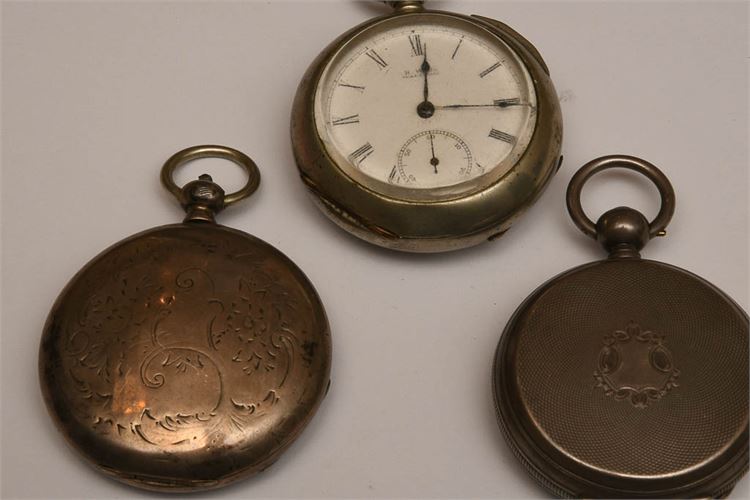 Three Antique Pocket Watches