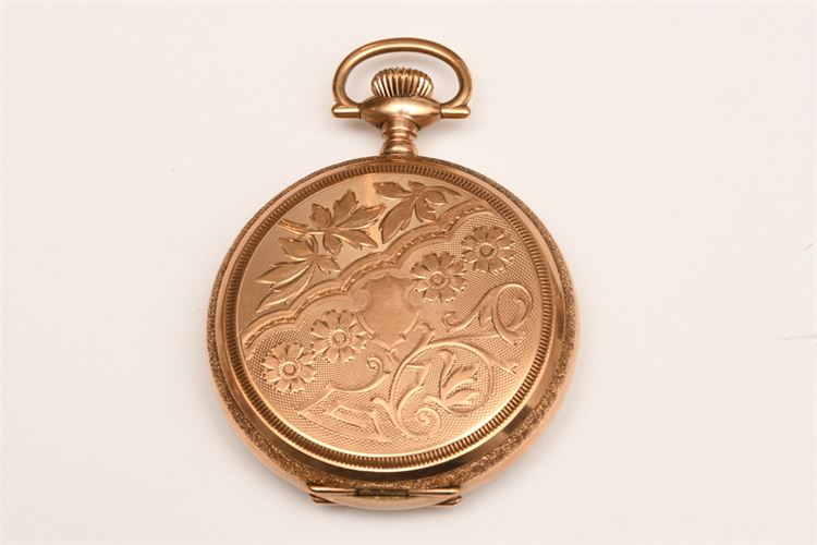 ELGIN Gold Filled Hunting Case Pocket Watch