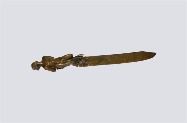 Brass Figural Letter Opener