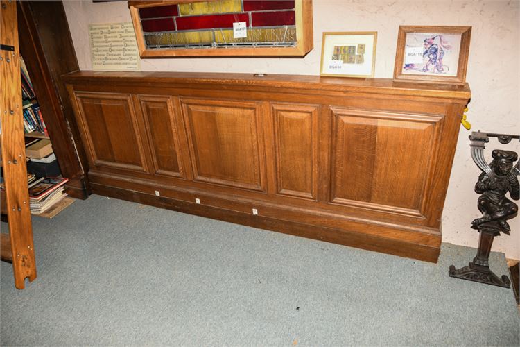 Oak Credenza or Storage Cabinet