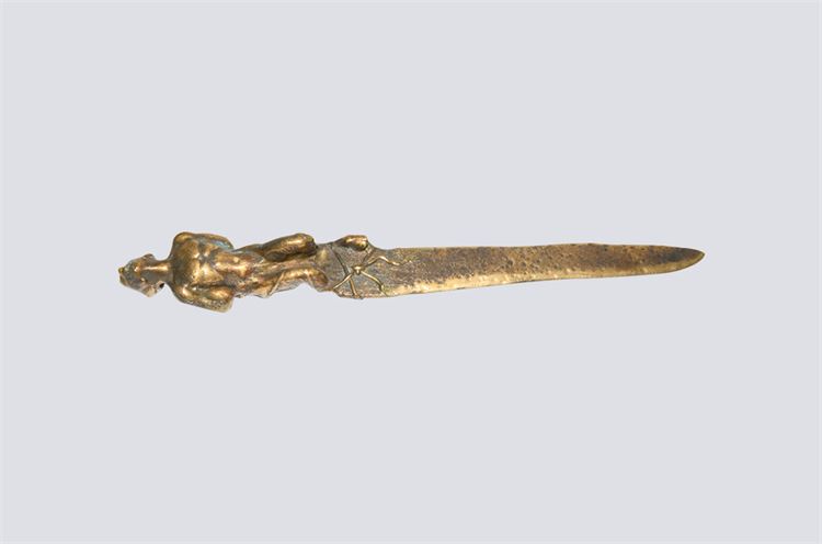 Brass Figural Letter Opener