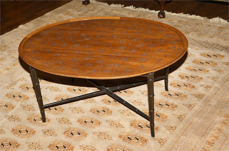 Oval Tray Coffee Table