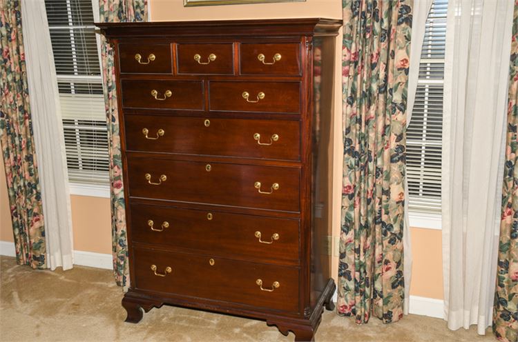 HICKORY CHAIR Georgian Style High Chest