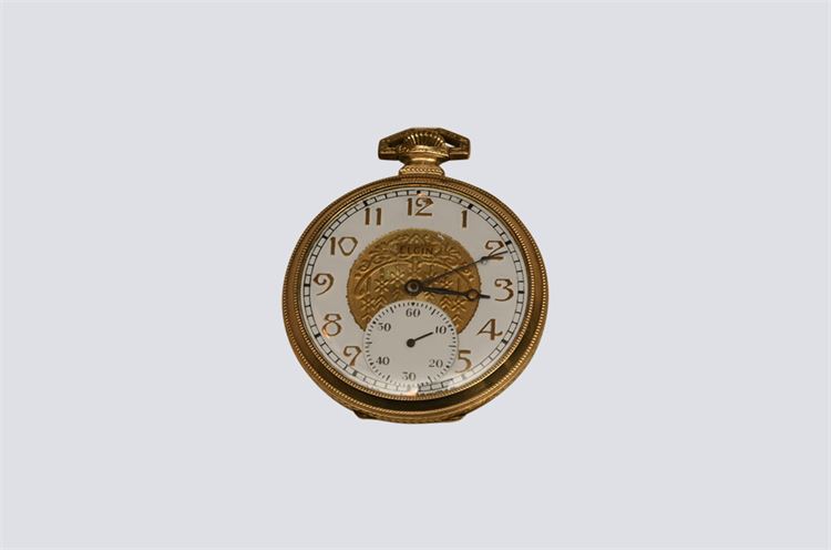 Elgin Deco Style Pocket Watch