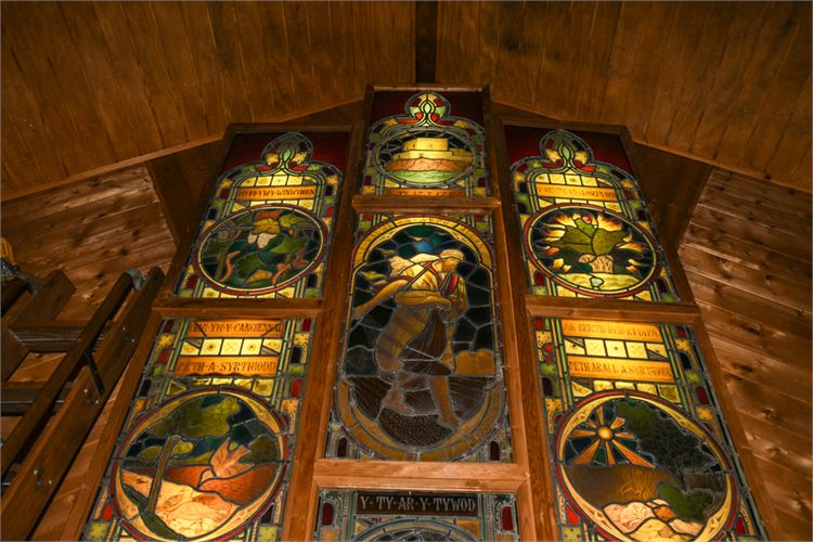 Monumental Stained Glass Ensemble