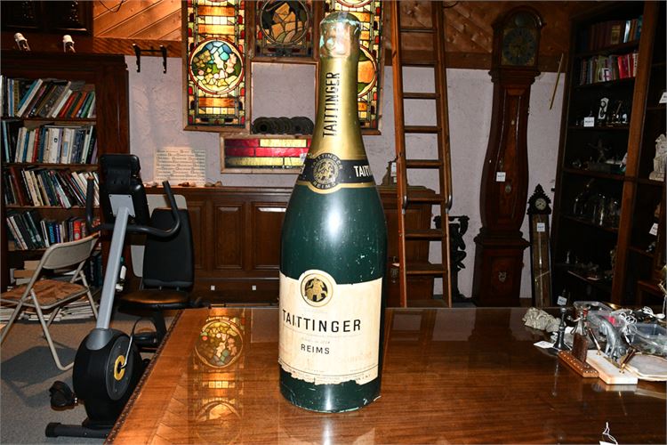 Taittinger Promotional Champagne Bottle