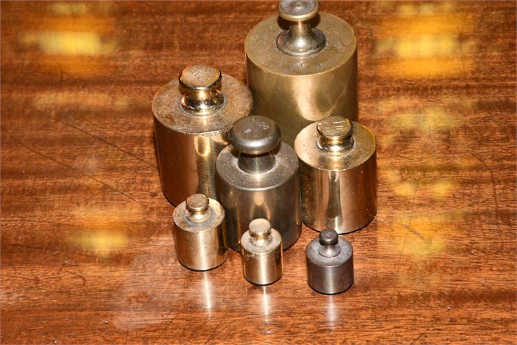 Brass Scale Weights