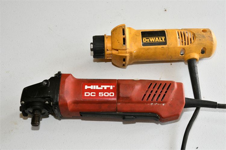 Two Handheld Power Tools