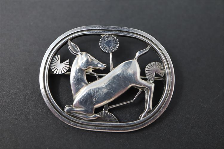 GEORG JENSEN Sterling Silver Brooch