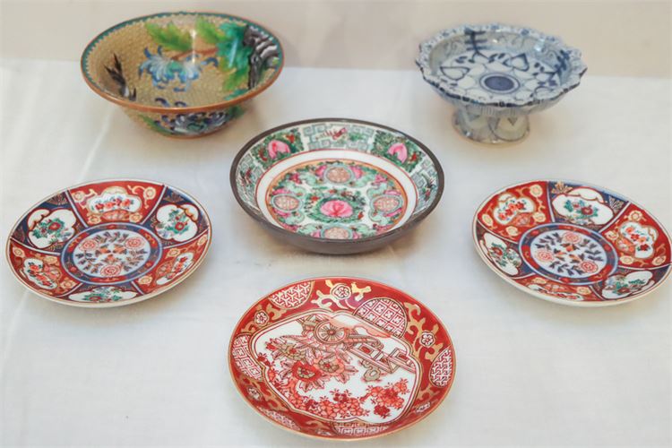 Group Lot of Japanese Imari Plates