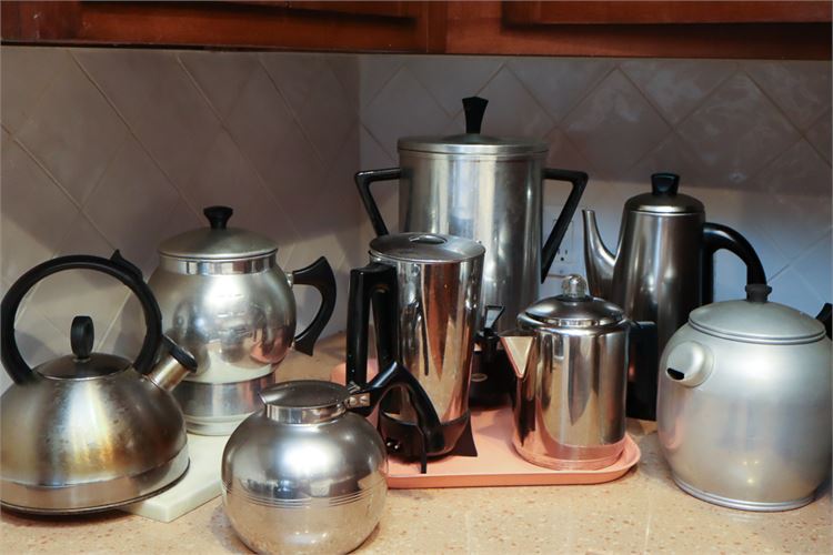 Group Lot of Coffee Pots