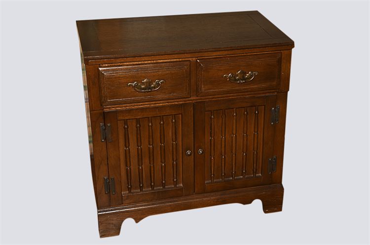 Colonial Style Two Door Cabinet