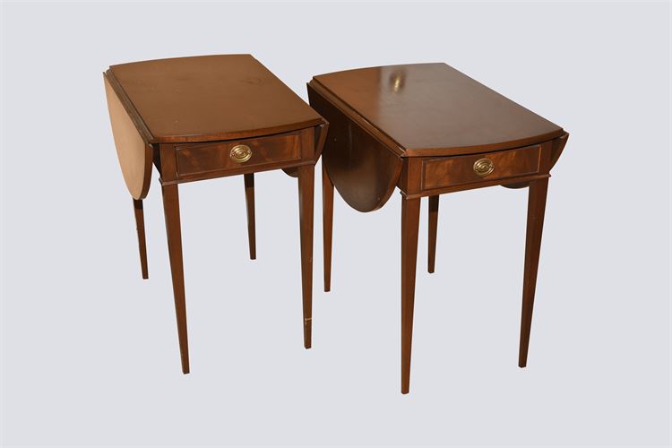 Pair Georgian Style Pembroke Tables