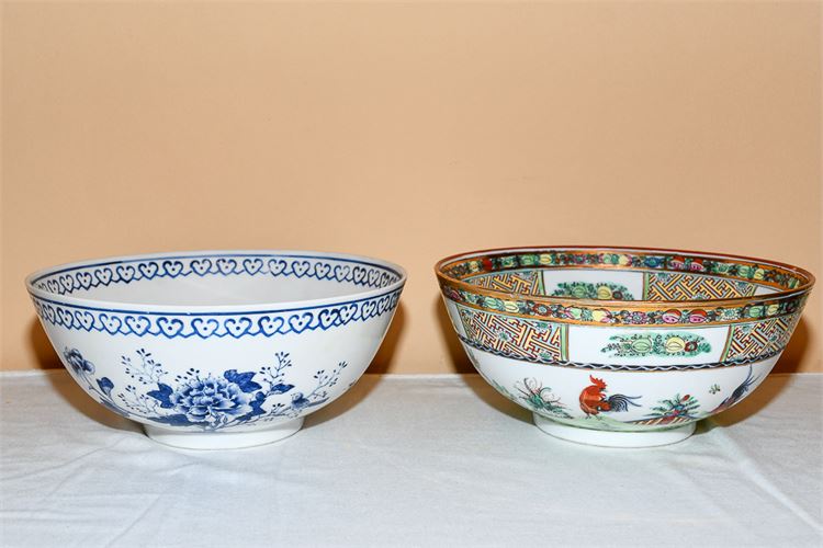 Two (2) Decorative Porcelain Bowls