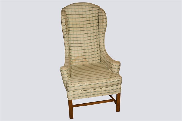 Diminutive High-Back Wing Chair