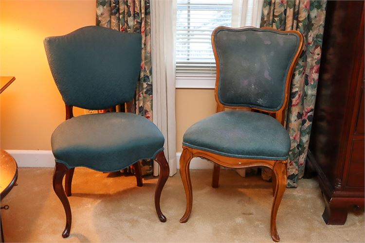 Two (2) French Style Side Chairs