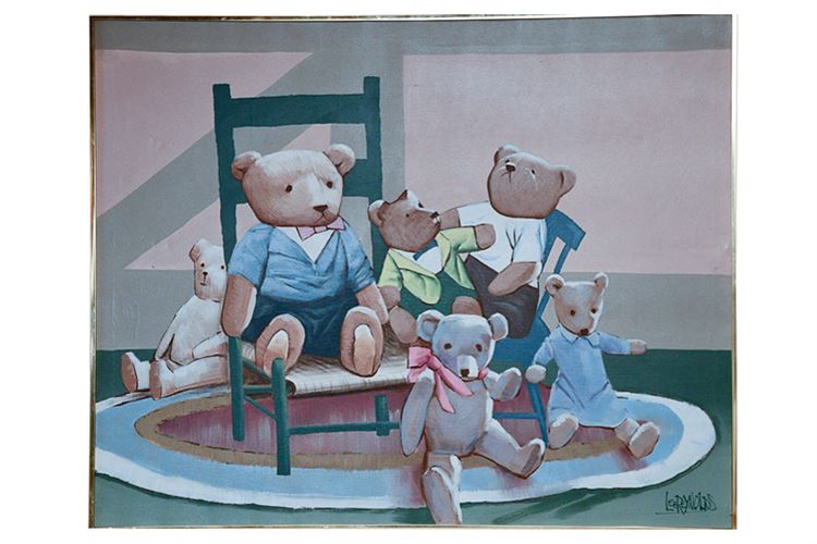 Lee Reynolds "Teddy Bear Family Meeting"