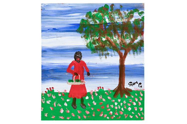 Sam  Granger Folk Art Painting