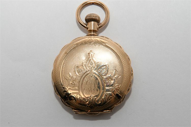 Antique Waltham Gold Pocket Watch Model 1857