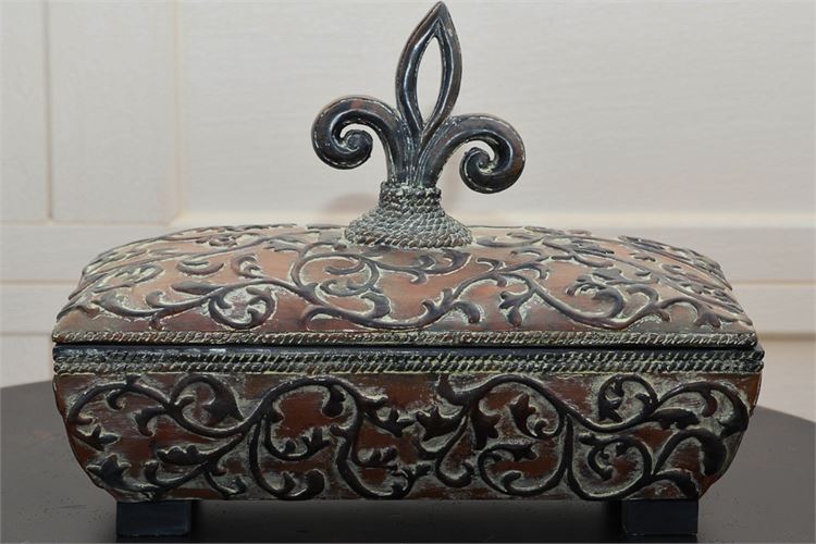 Scrollwork Metal Box