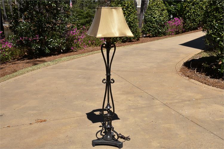 Wrought Iron Floor Lamp