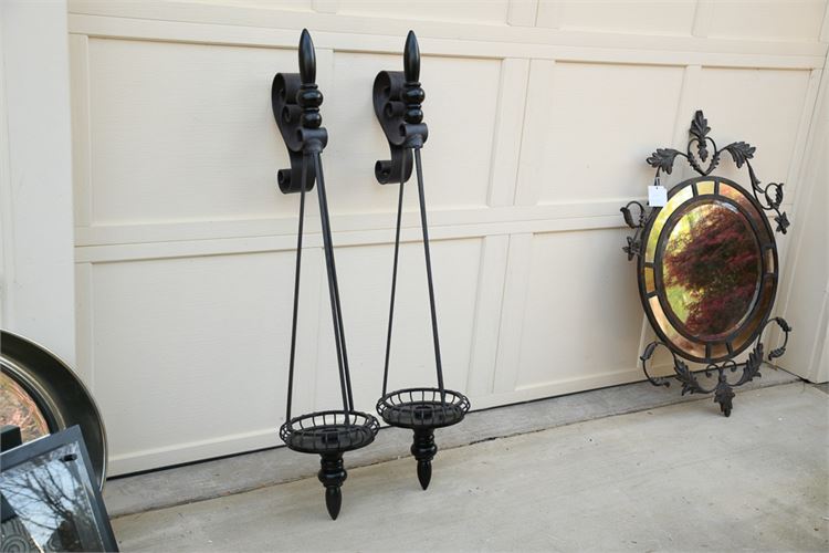 Pair of Medieval Style Hanging Lights