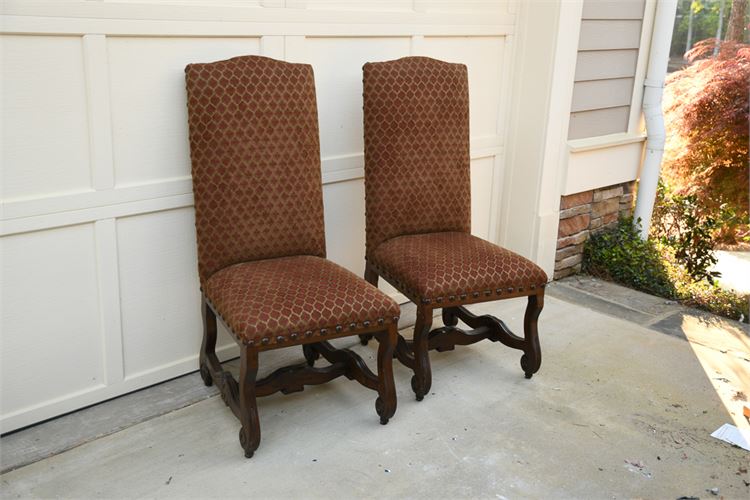 Pair Louis XIII Style Armchairs