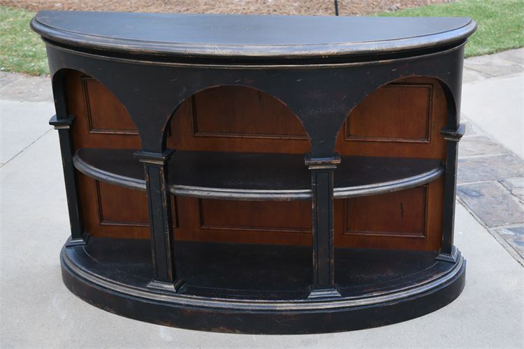 Italian Style Demilune Console by HABERSHAM