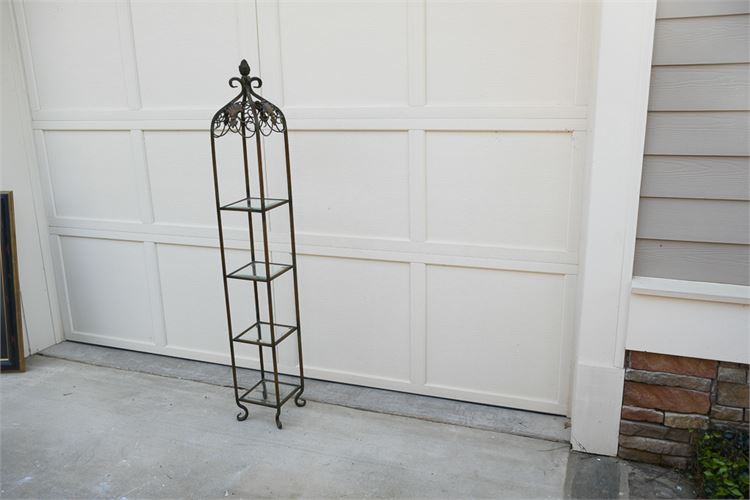 French Style Metal Etagere