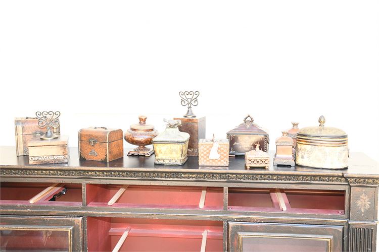 Lot of Decorative Table Top Boxes