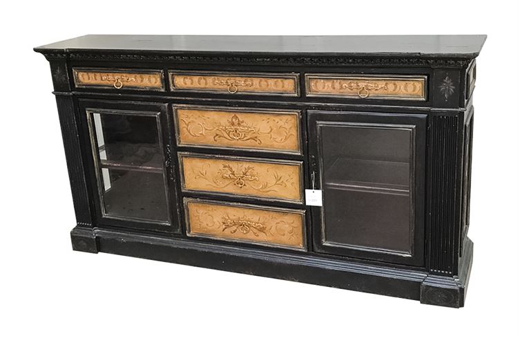 Monumental Continental Style Sideboard