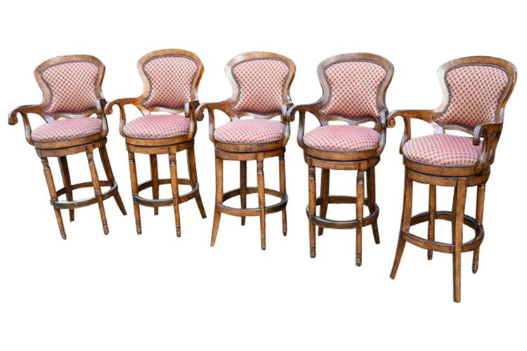 Set of Five (5) Barstools