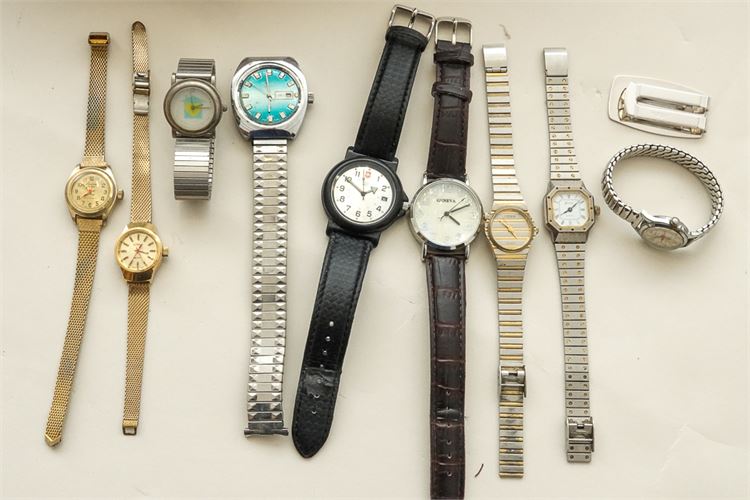 Collection of Watch Parts & Pieces