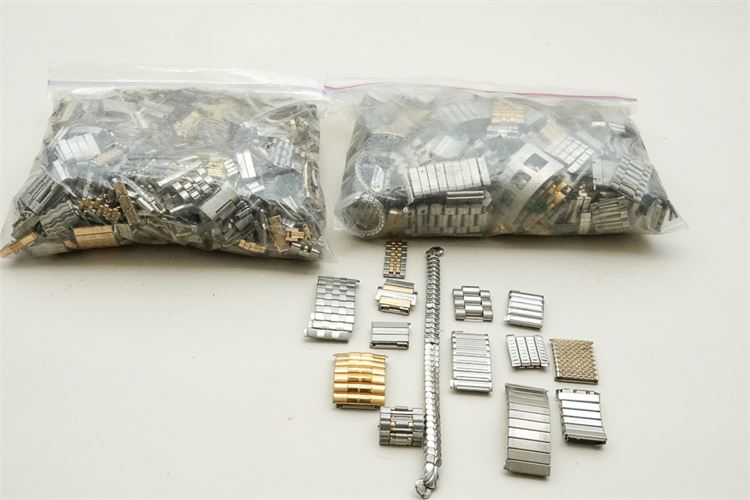 Assortment of Watch Bands & Band Parts