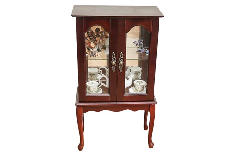 Georgian Style Diminutive Display Cabinet