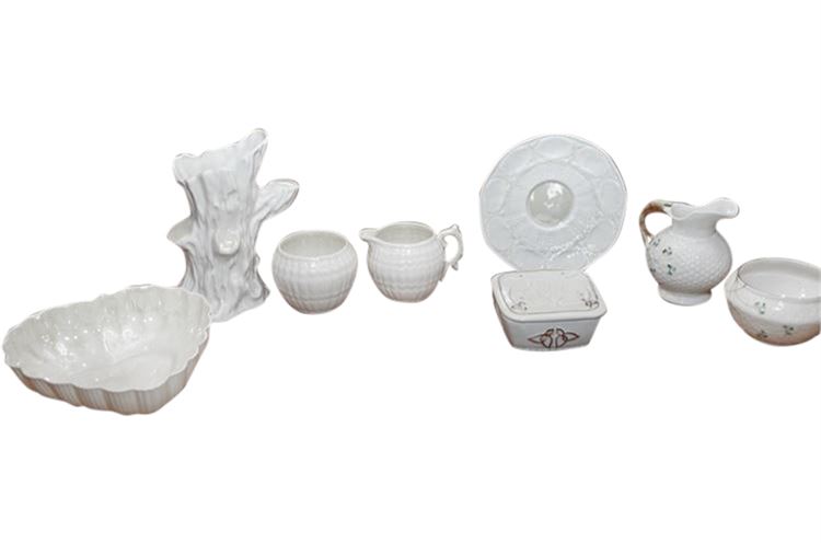 Group Lot of BELLEEK Porcelain Items