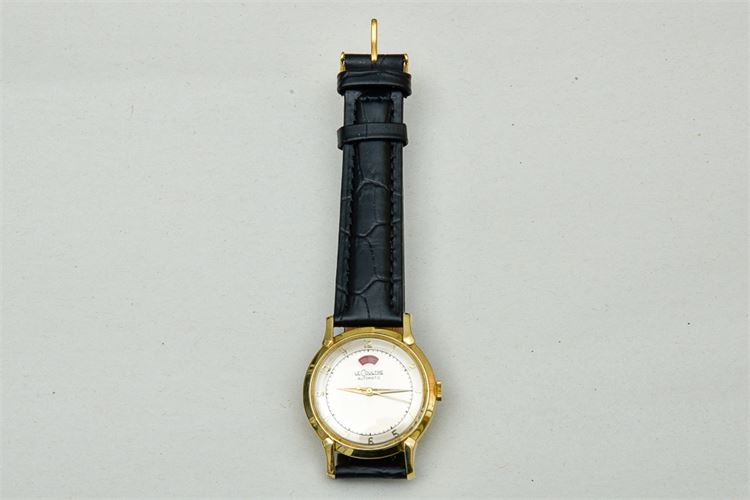 14 Karat LeCoultre Men's Power Reserve Wristwatch