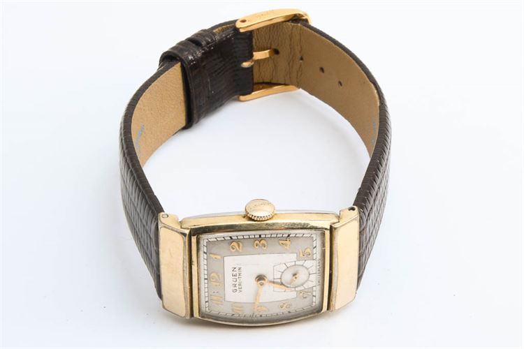 Vintage Men's Gold Filled GRUEN "Veri-Thin" Wristwatch