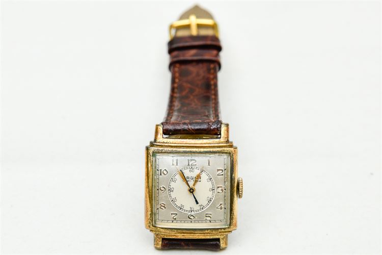 Vintage GRUEN "Veri-Thin" Gold Filled DOCTOR'S Wristwatch