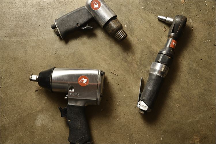 3 Piece Lot HUSKY Pneumatic Power Tools