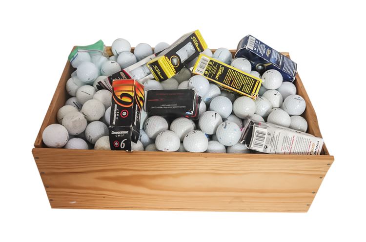 Large Lot Golf Balls