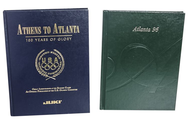 (Two) 2 1996 Atlanta Olympics Book's