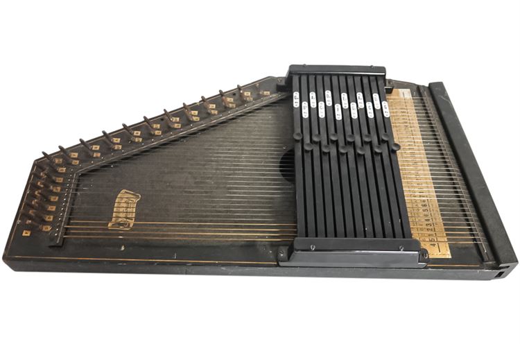 Antique AUTOHARP Harpsichord Instrument