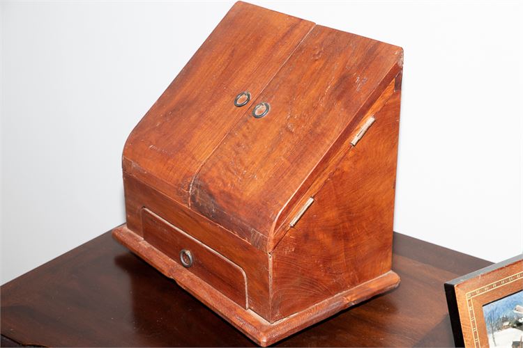 Antique Victorian Stationary Box