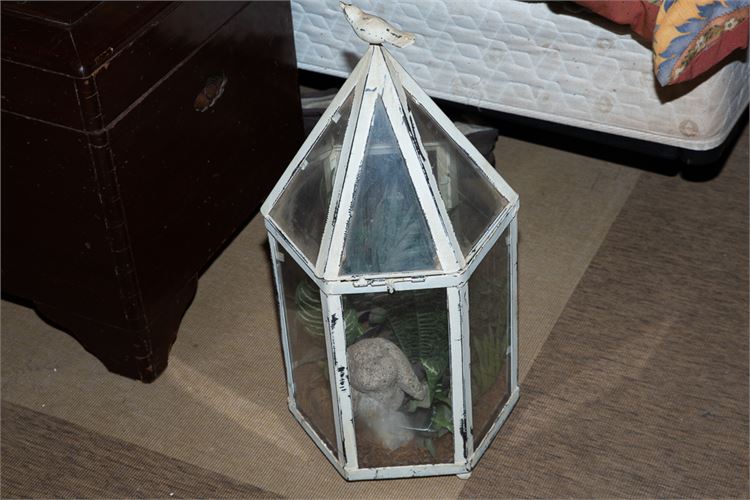 Vintage Hexagonal Garden Terrarium